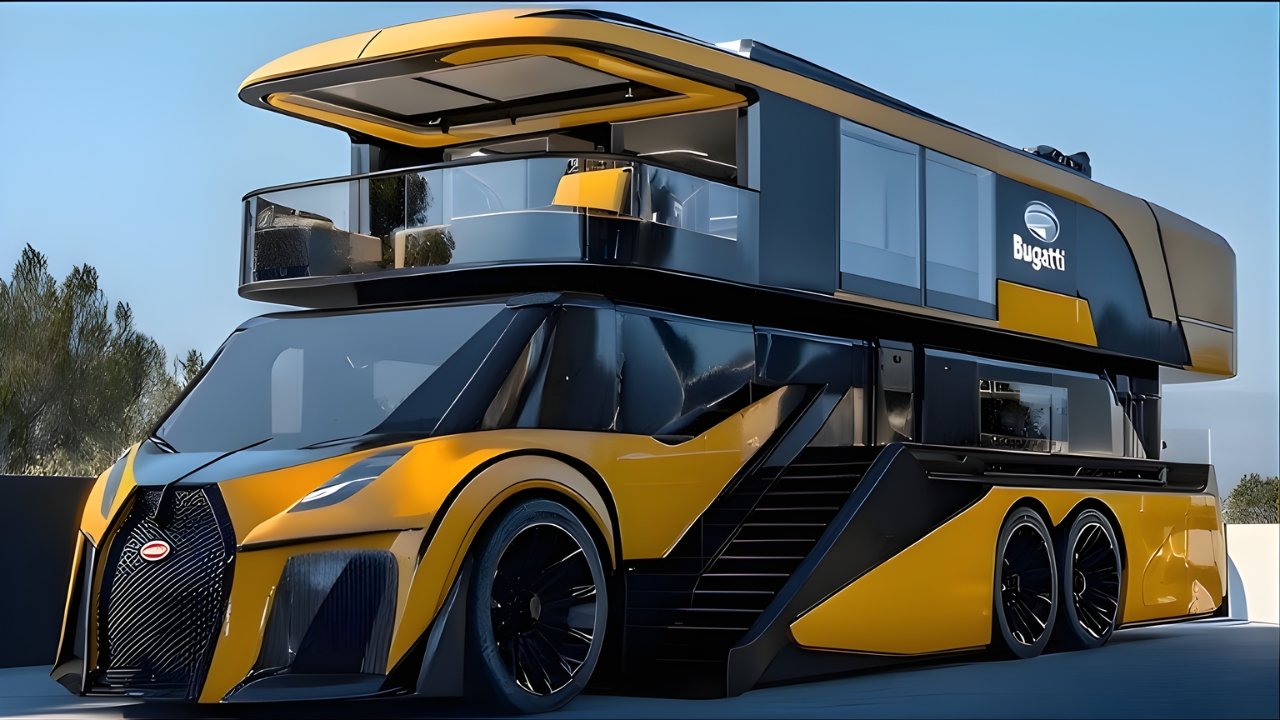 2026 Bugatti Double Floor Motorhome – The Ultimate Luxury Mansion on Wheels