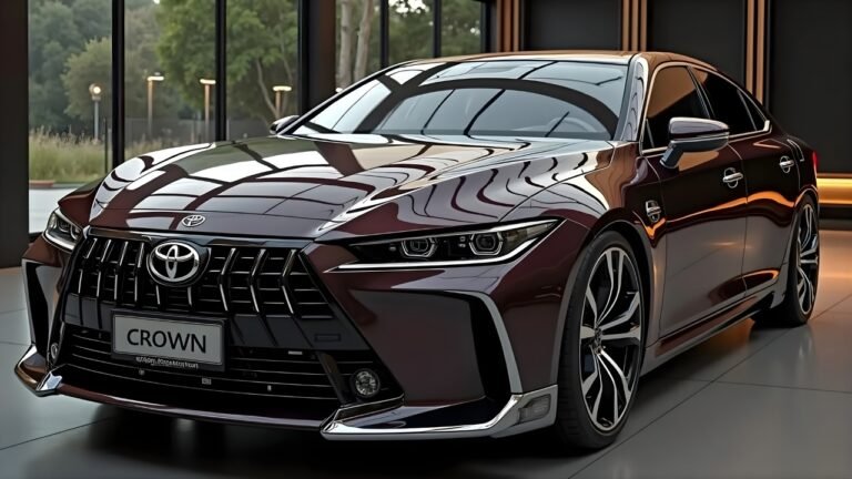 2026 Toyota Crown Revealed: New Design, Features & Expected Launch Details